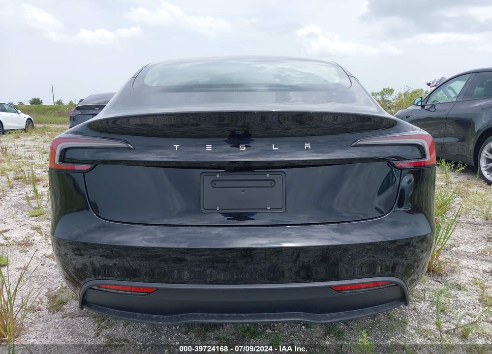 2024 TESLA MODEL 3 REAR-WHEEL DRIVE VIN: 5YJ3E1EA9RF749853