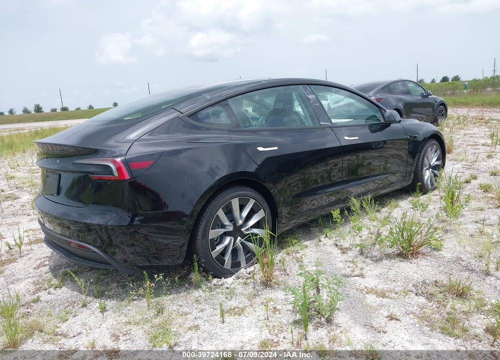 2024 TESLA MODEL 3 REAR-WHEEL DRIVE VIN: 5YJ3E1EA9RF749853