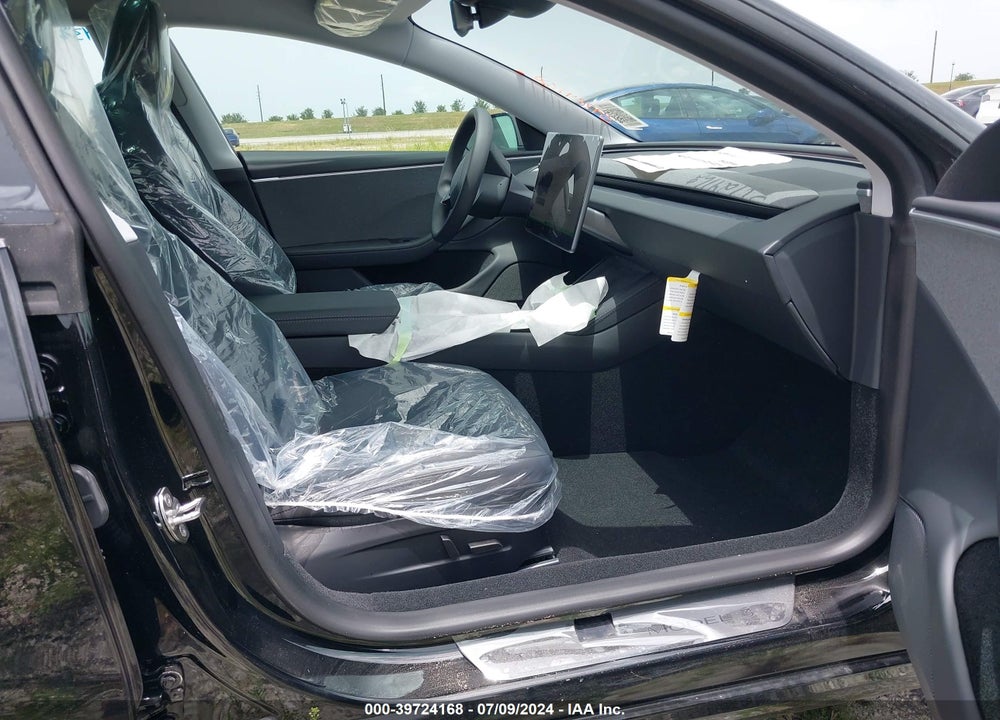 2024 TESLA MODEL 3 REAR-WHEEL DRIVE VIN: 5YJ3E1EA9RF749853