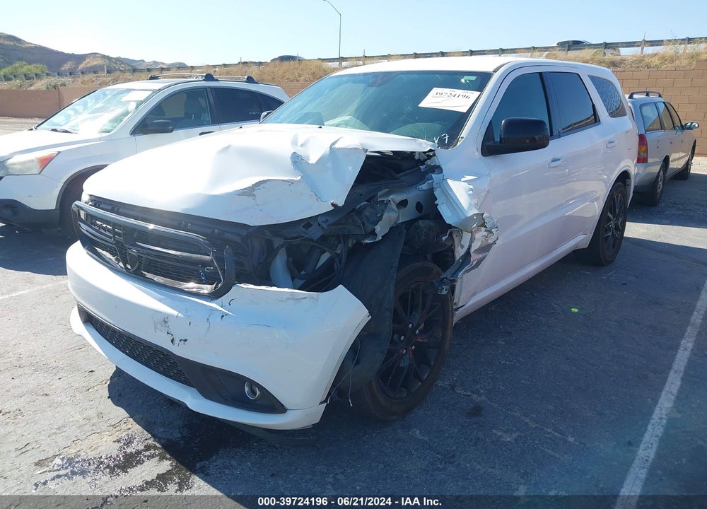 2016 DODGE DURANGO SXT VIN: 1C4RDHAG2GC483277