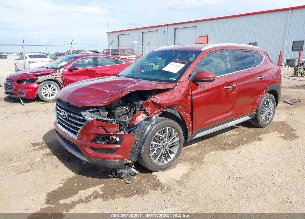 2019 HYUNDAI TUCSON LIMITED VIN: KM8J33AL7KU032389