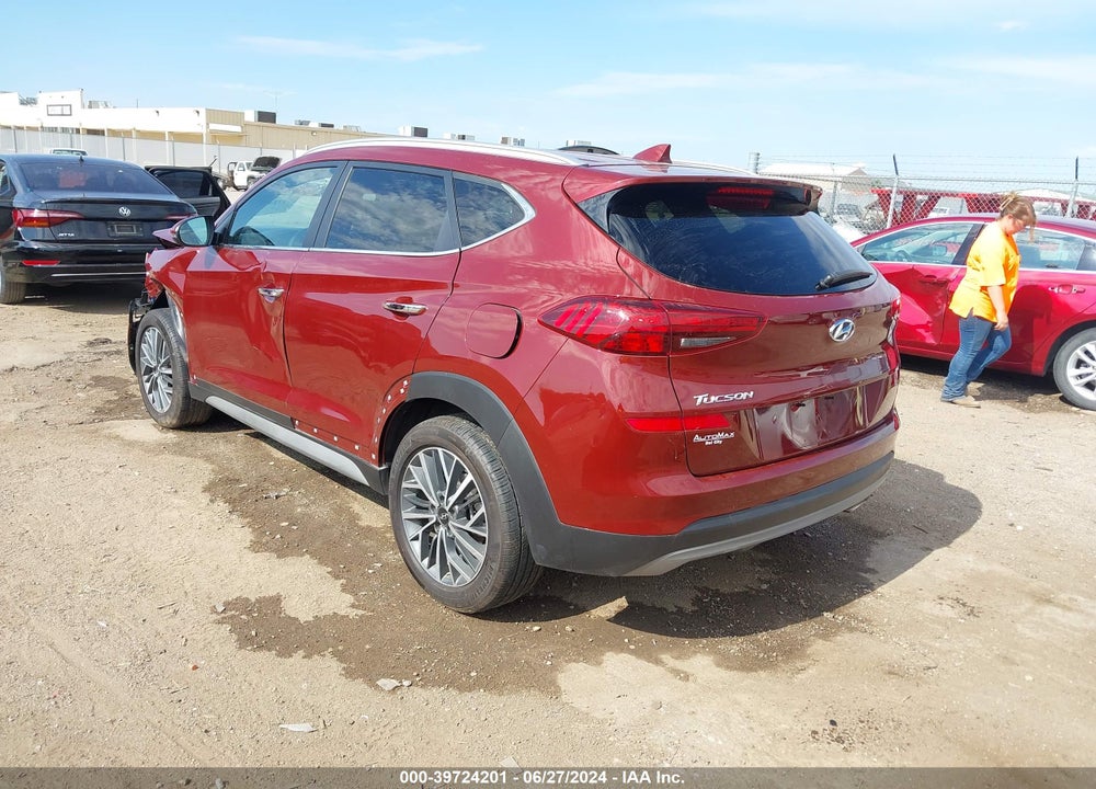 2019 HYUNDAI TUCSON LIMITED VIN: KM8J33AL7KU032389