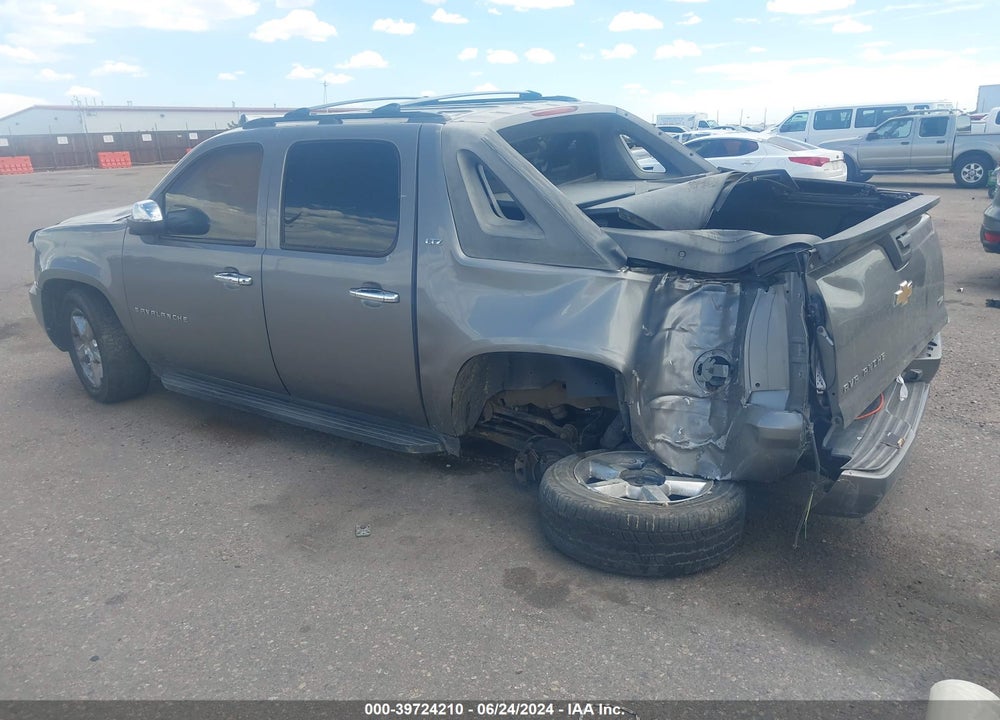 2007 CHEVROLET AVALANCHE 1500 LTZ VIN: 3GNFK12307G272272
