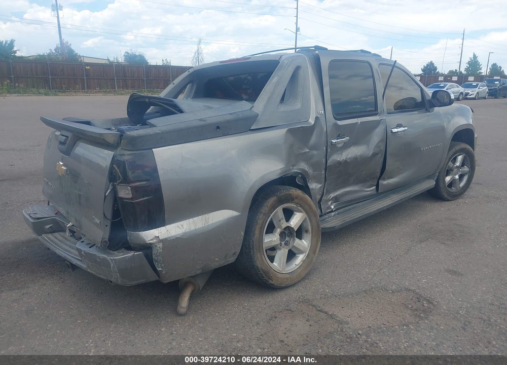 2007 CHEVROLET AVALANCHE 1500 LTZ VIN: 3GNFK12307G272272