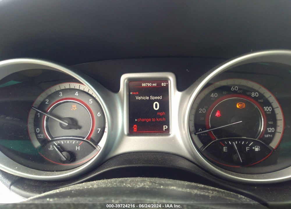 2016 DODGE JOURNEY SXT VIN: 3C4PDDBG9GT242089