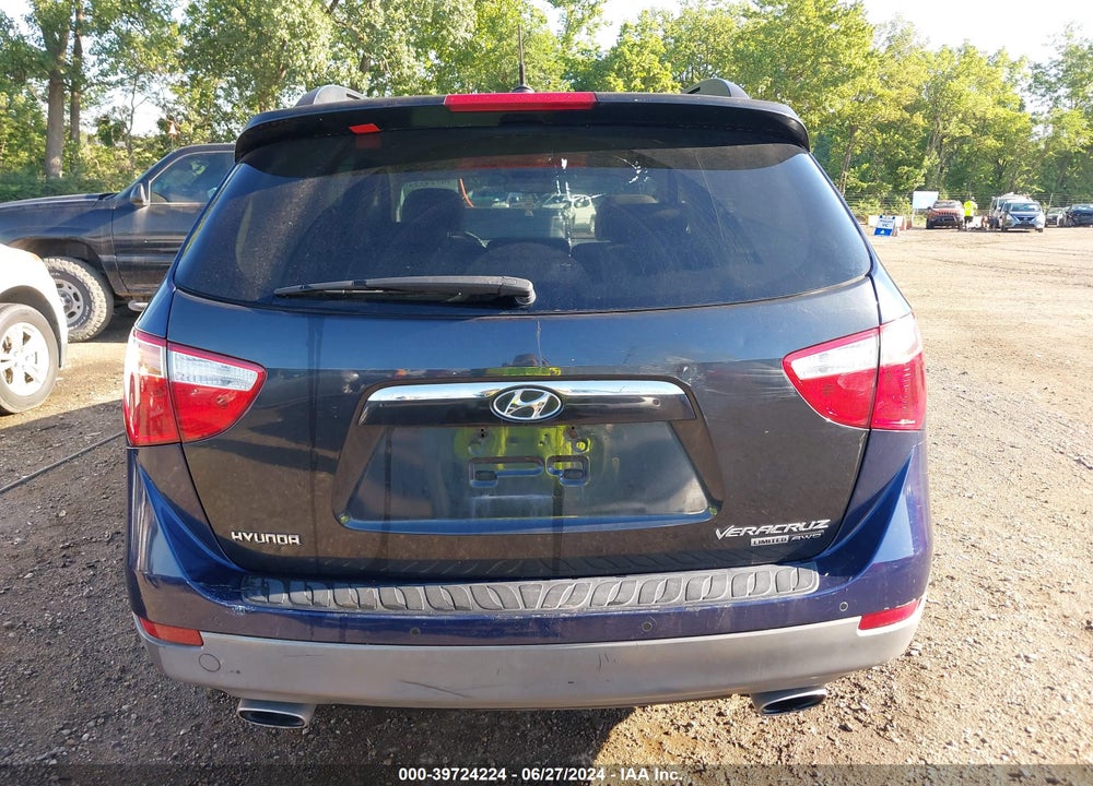 2011 HYUNDAI VERACRUZ GLS VIN: KM8NU4CC8BU142661