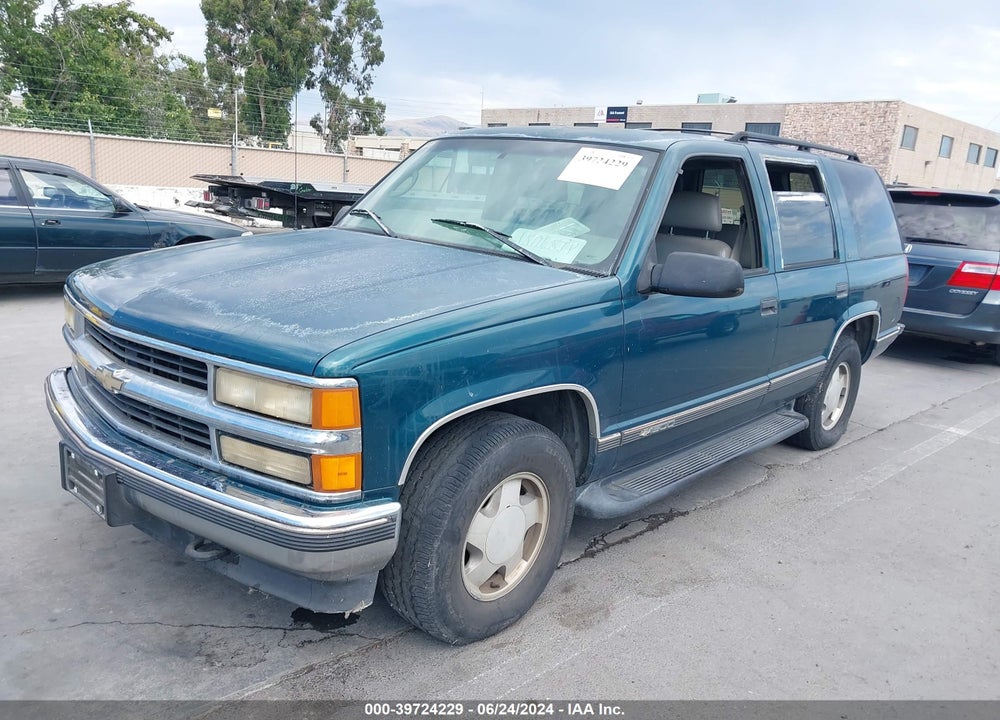1997 CHEVROLET TAHOE LS VIN: 1GNEK13R6VJ347678
