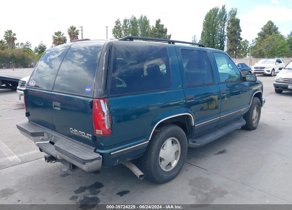 1997 CHEVROLET TAHOE LS VIN: 1GNEK13R6VJ347678