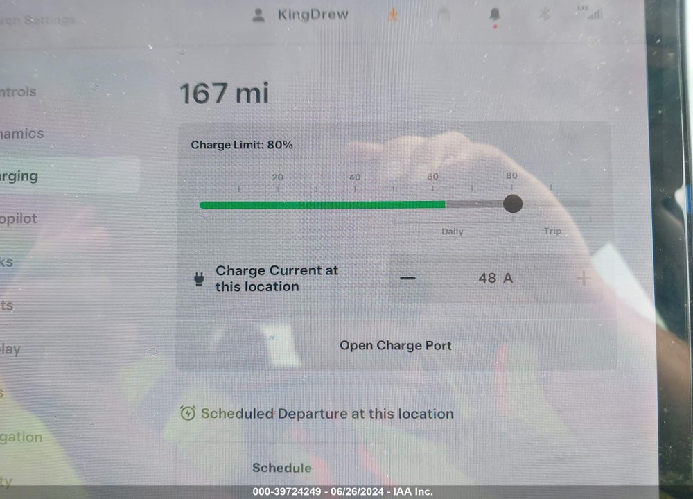 2019 TESLA MODEL 3 LONG RANGE/PERFORMANCE VIN: 5YJ3E1EB8KF388873