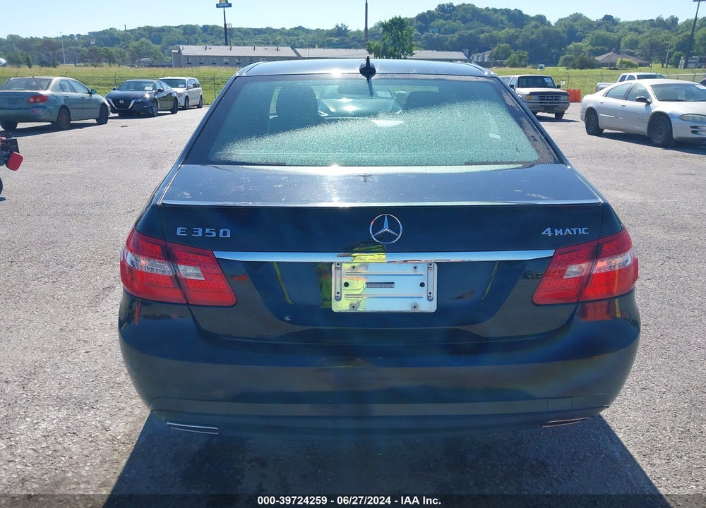 2012 MERCEDES-BENZ E 350 4MATIC VIN: WDDHF8JB6CA632070