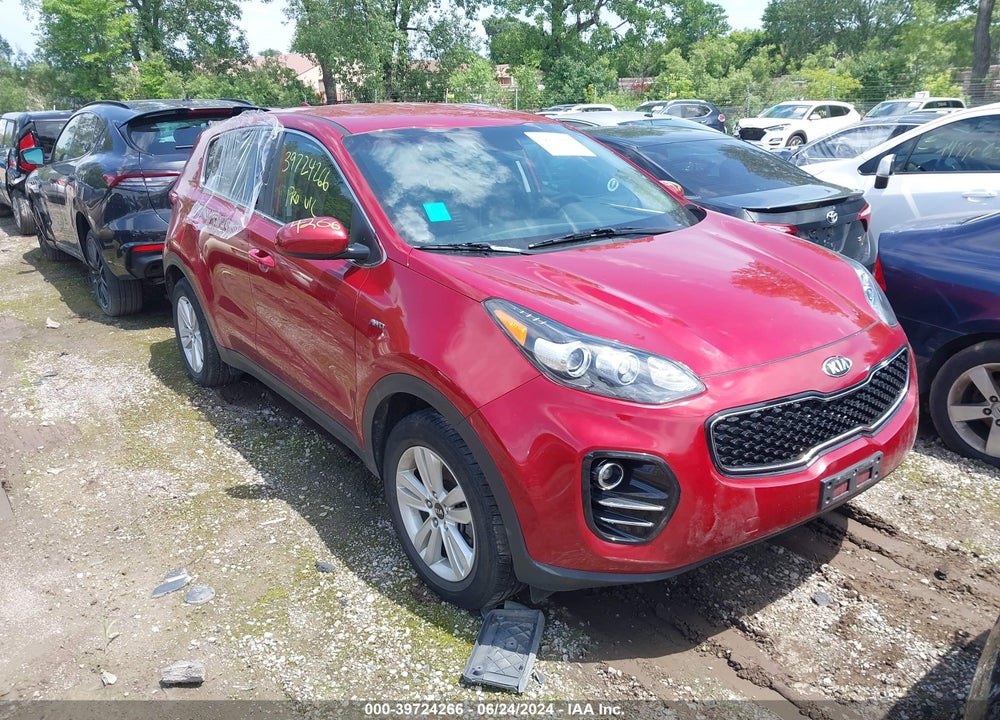 2018 KIA SPORTAGE LX VIN: KNDPMCAC6J7449589