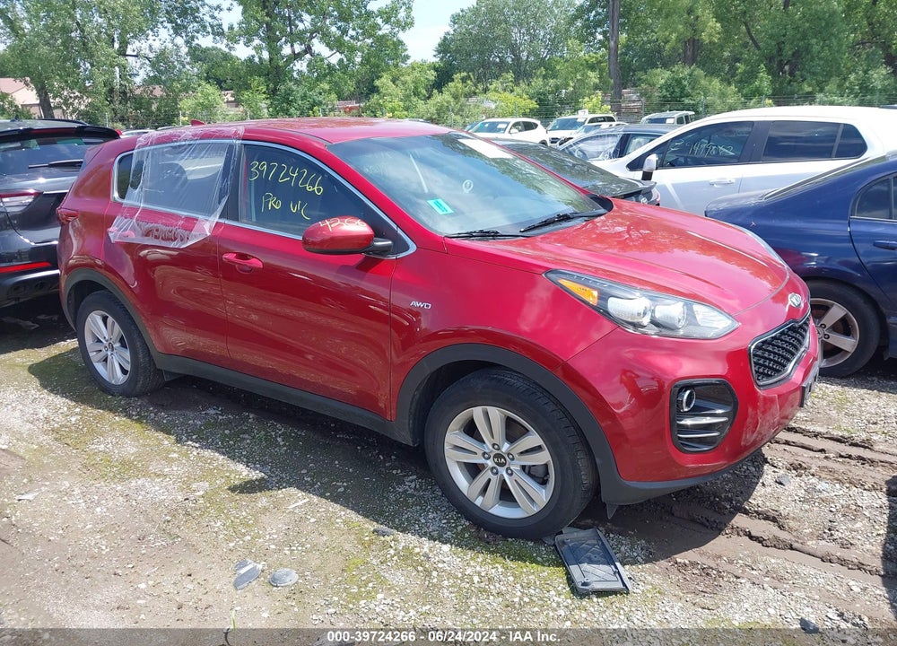 2018 KIA SPORTAGE LX VIN: KNDPMCAC6J7449589
