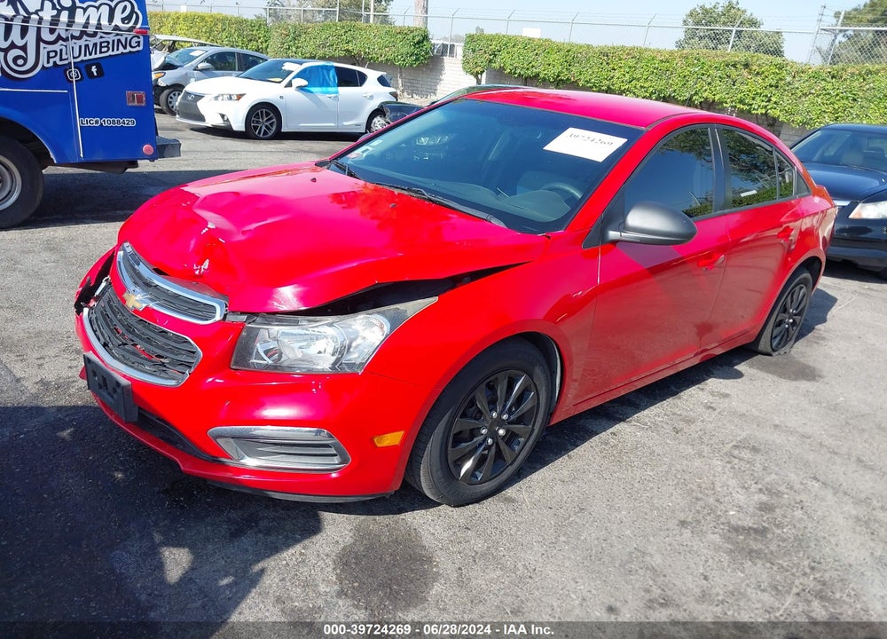 2015 CHEVROLET CRUZE LS AUTO VIN: 1G1PA5SGXF7290887