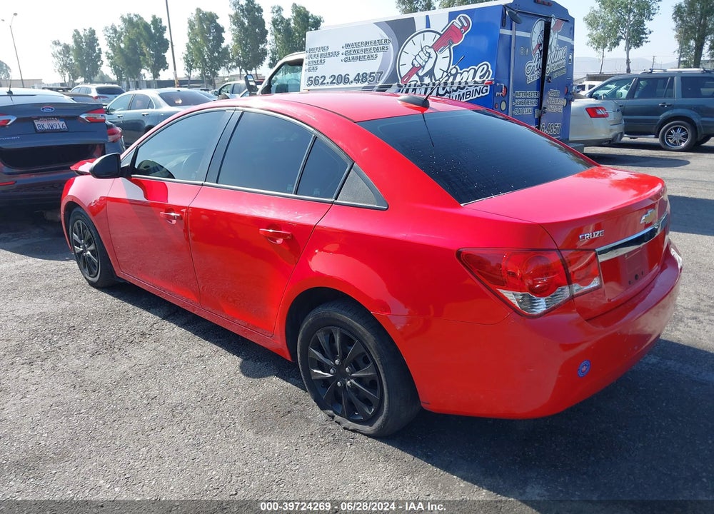 2015 CHEVROLET CRUZE LS AUTO VIN: 1G1PA5SGXF7290887