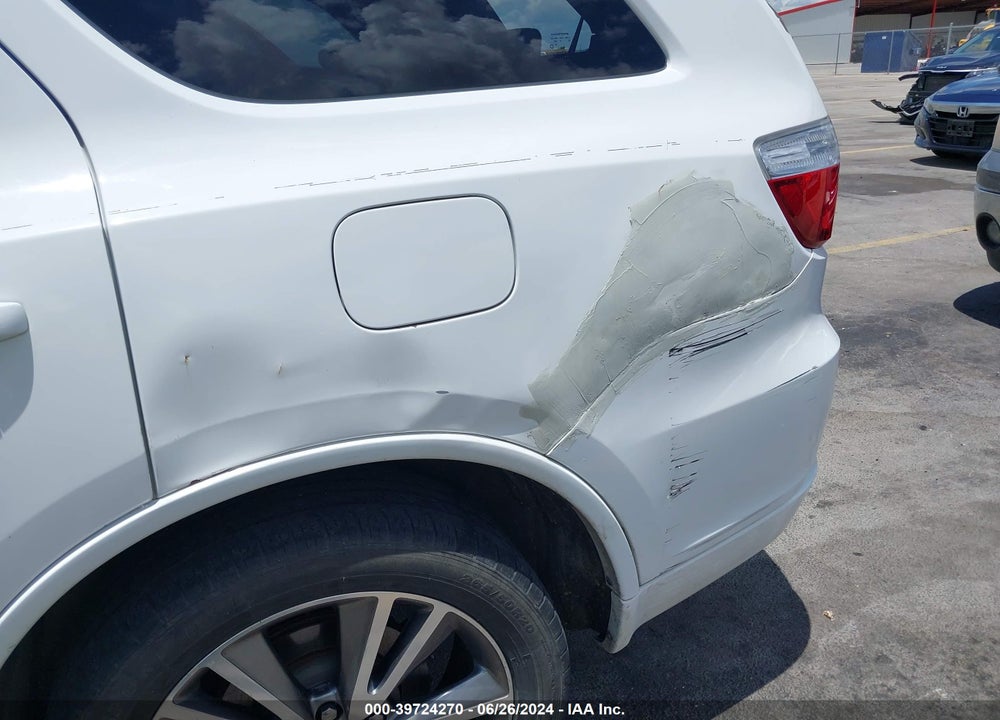 2013 DODGE DURANGO R/T VIN: 1C4SDJCT6DC529580
