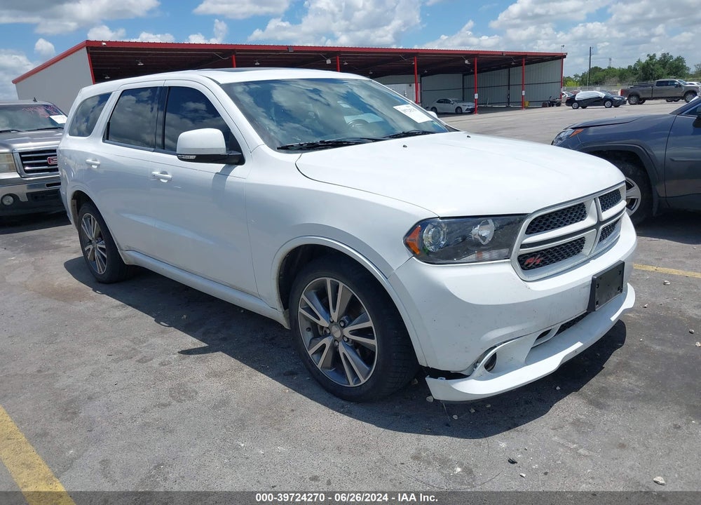 2013 DODGE DURANGO R/T VIN: 1C4SDJCT6DC529580