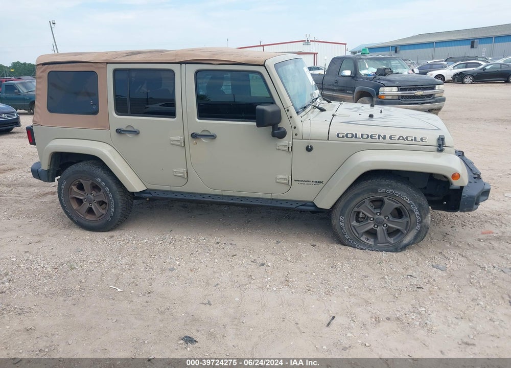 2018 JEEP WRANGLER JK UNLIMITED GOLDEN EAGLE 4X4 VIN: 1C4BJWDGXJL871584