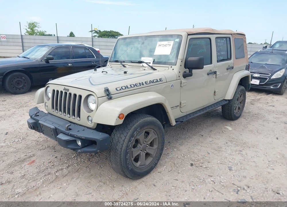 2018 JEEP WRANGLER JK UNLIMITED GOLDEN EAGLE 4X4 VIN: 1C4BJWDGXJL871584
