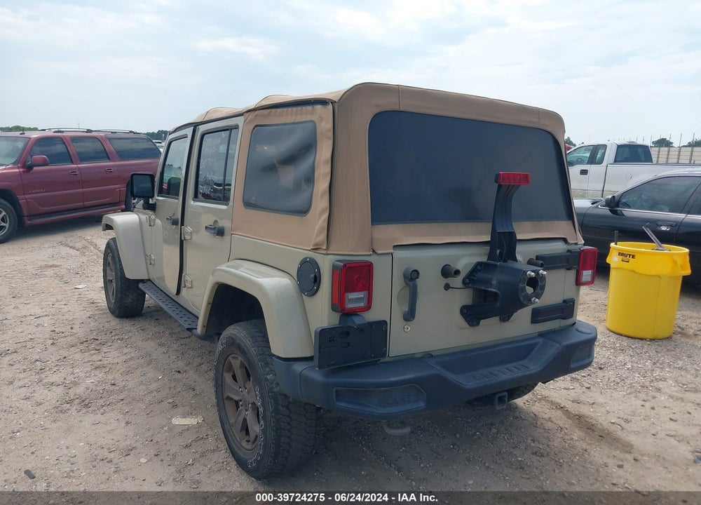 2018 JEEP WRANGLER JK UNLIMITED GOLDEN EAGLE 4X4 VIN: 1C4BJWDGXJL871584