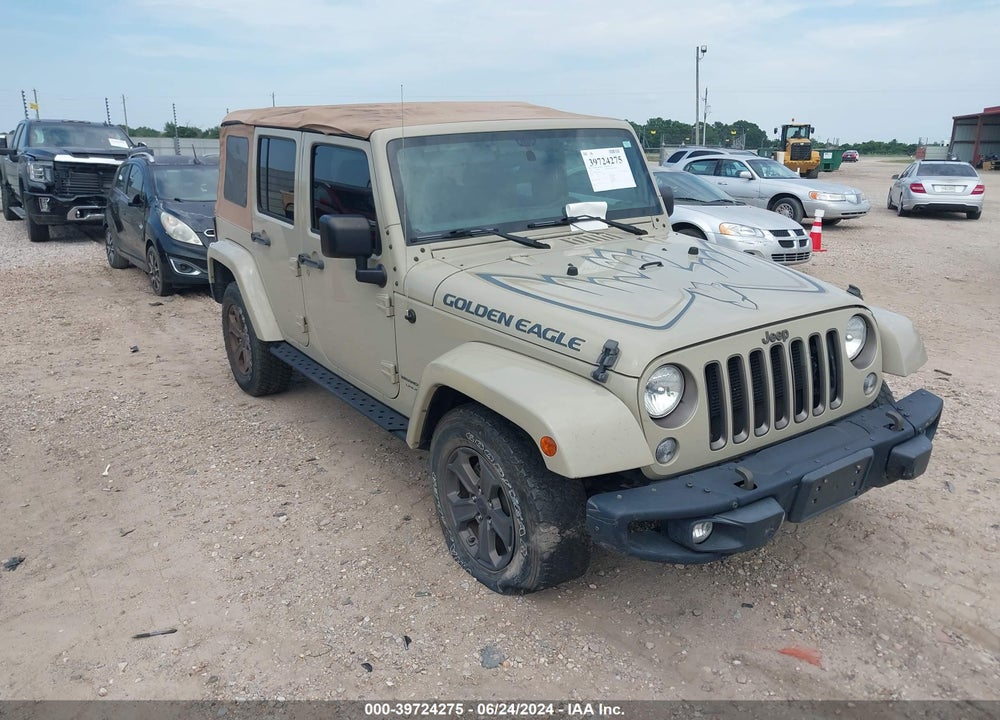 2018 JEEP WRANGLER JK UNLIMITED GOLDEN EAGLE 4X4 VIN: 1C4BJWDGXJL871584