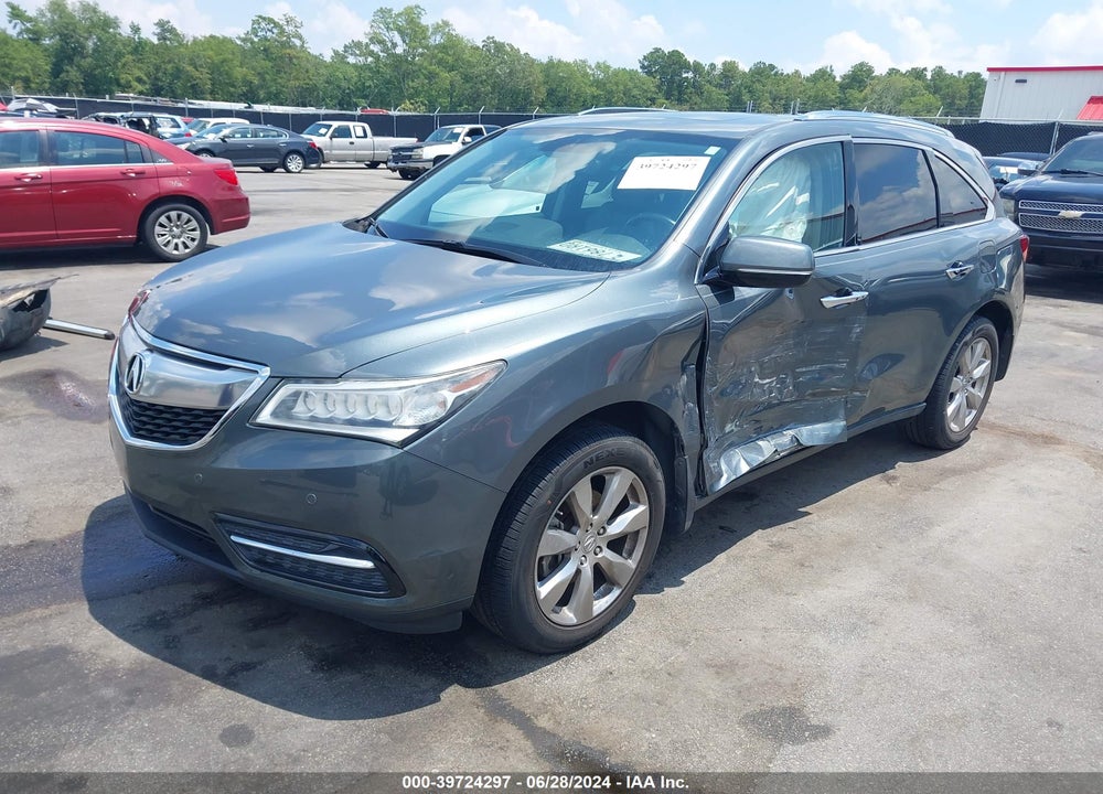 2015 ACURA MDX ADVANCE PKG W/ENTERTAINMENT PKG VIN: 5FRYD3H80FB005324