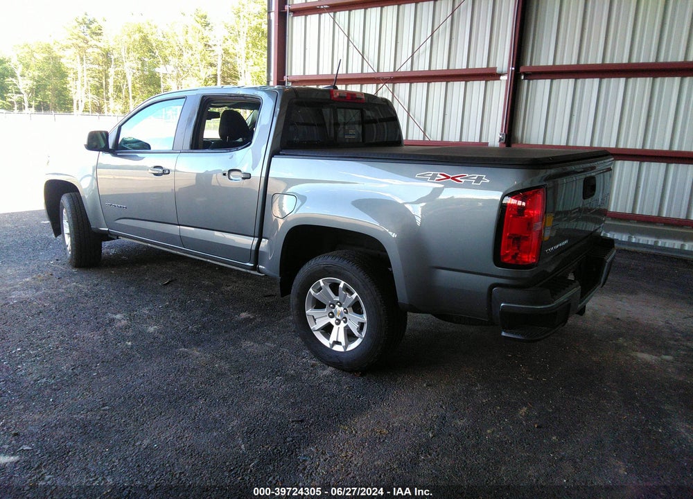 2022 CHEVROLET COLORADO 4WD SHORT BOX LT VIN: 1GCGTCEN8N1270977
