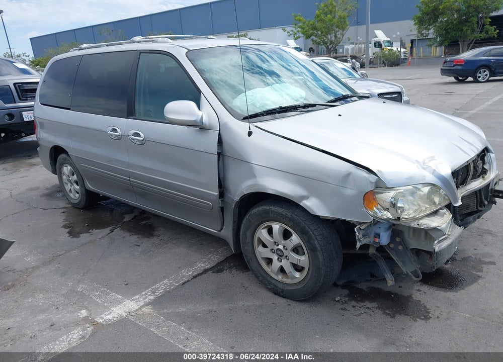 2004 KIA SEDONA EX/LX VIN: KNDUP131246515057