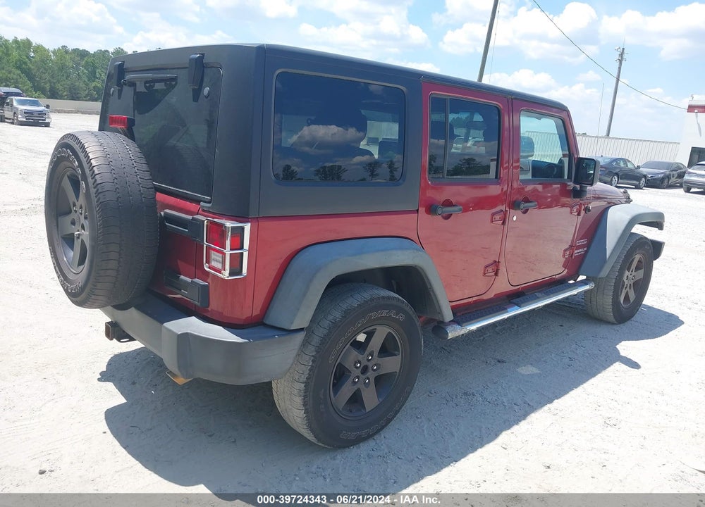 2011 JEEP WRANGLER UNLIMITED SPORT VIN: 1J4HA3H1XBL565415