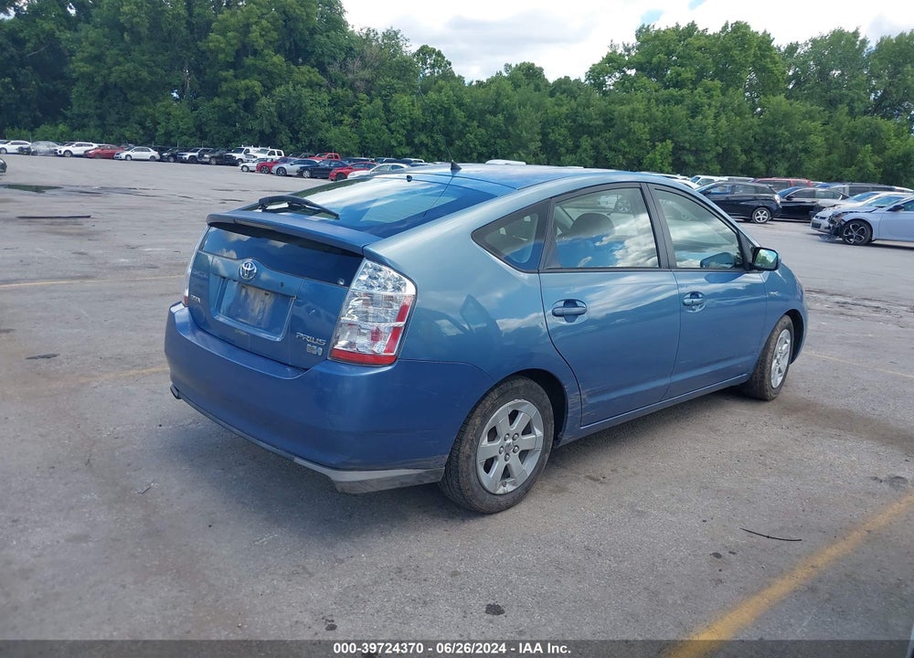 2008 TOYOTA PRIUS VIN: JTDKB20U187800553