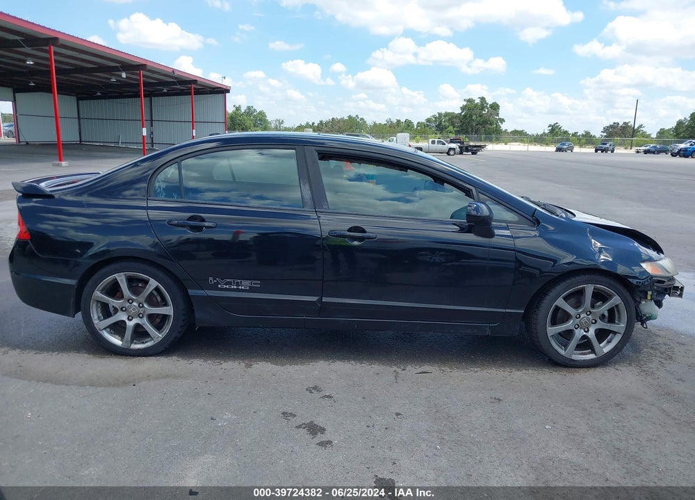 2009 HONDA CIVIC SI VIN: 2HGFA55569H705940