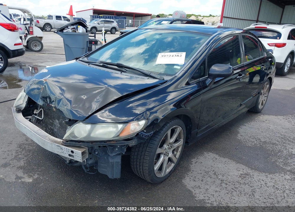 2009 HONDA CIVIC SI VIN: 2HGFA55569H705940