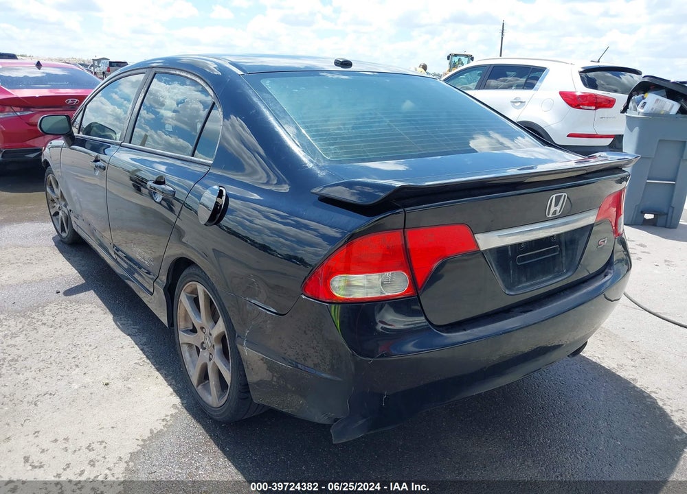 2009 HONDA CIVIC SI VIN: 2HGFA55569H705940