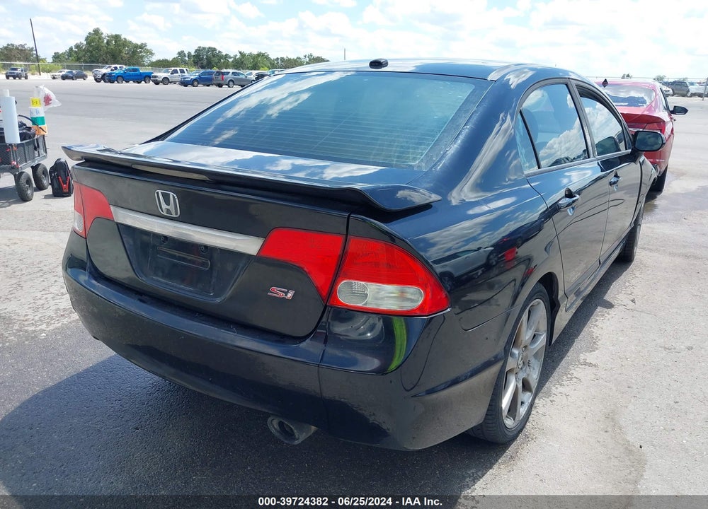 2009 HONDA CIVIC SI VIN: 2HGFA55569H705940