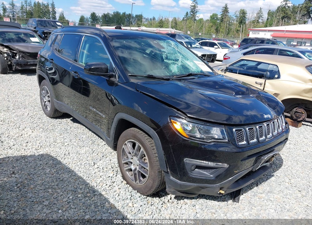 2018 JEEP COMPASS SUN AND WHEEL FWD VIN: 3C4NJCBB4JT460947