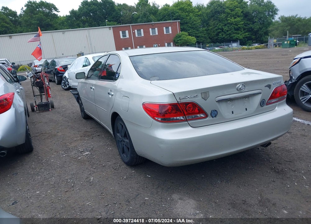 2005 LEXUS ES 330 VIN: JTHBA30G655134007