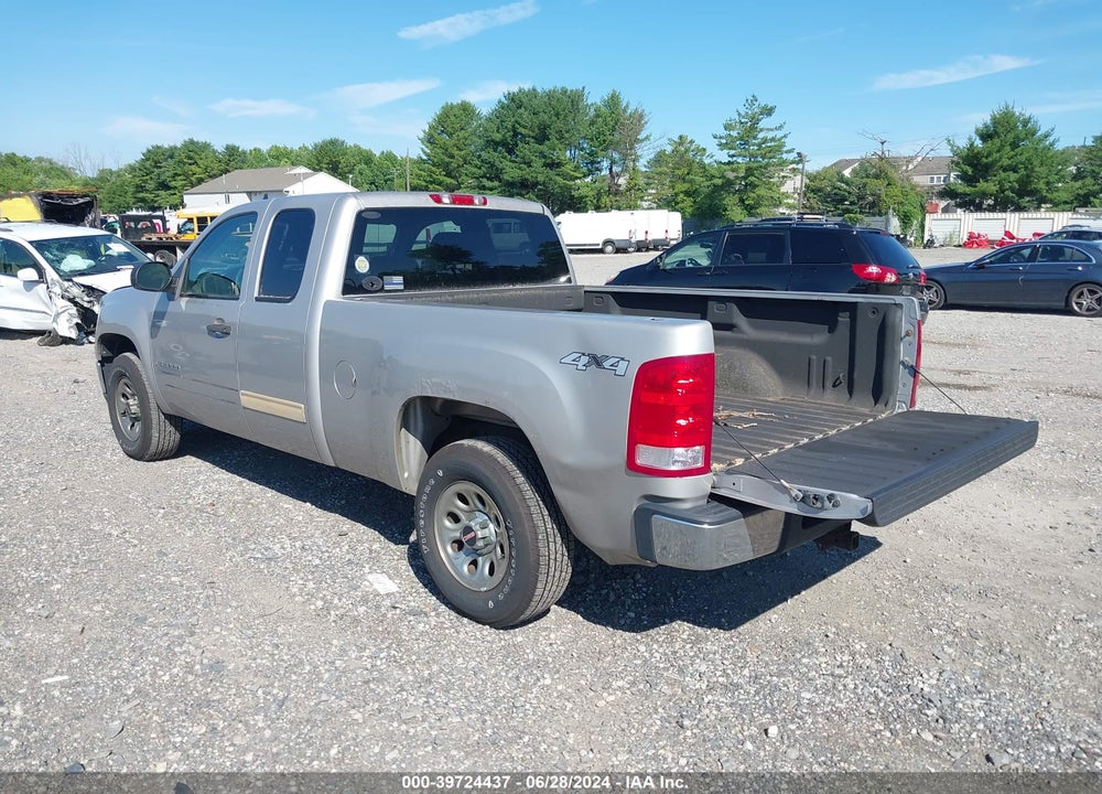 2009 GMC SIERRA 1500 SL VIN: 2GTEK19C791123668