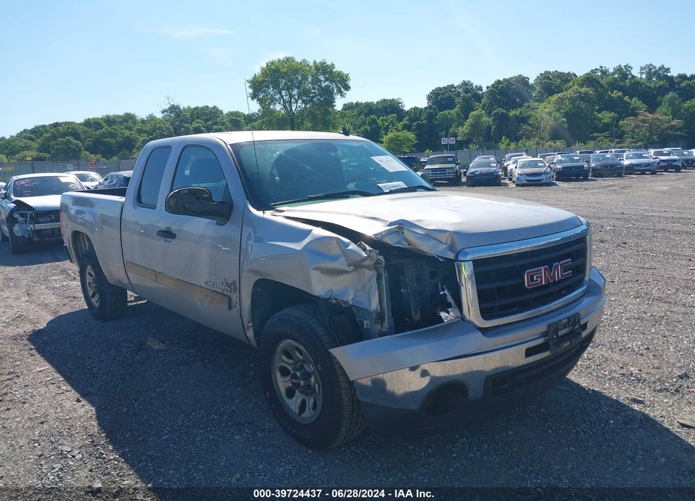2009 GMC SIERRA 1500 SL VIN: 2GTEK19C791123668