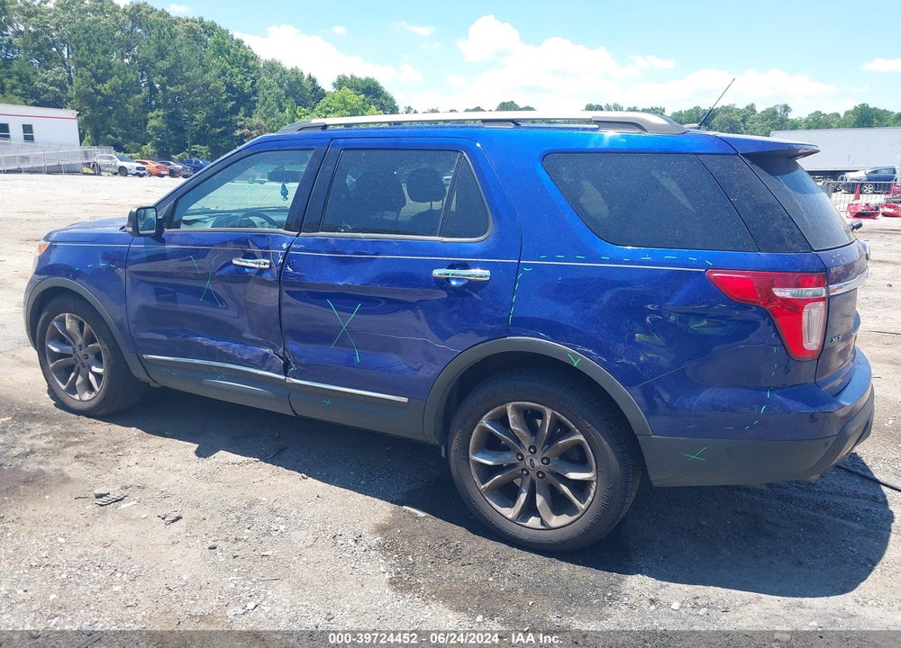 2014 FORD EXPLORER XLT VIN: 1FM5K7D83EGC20834