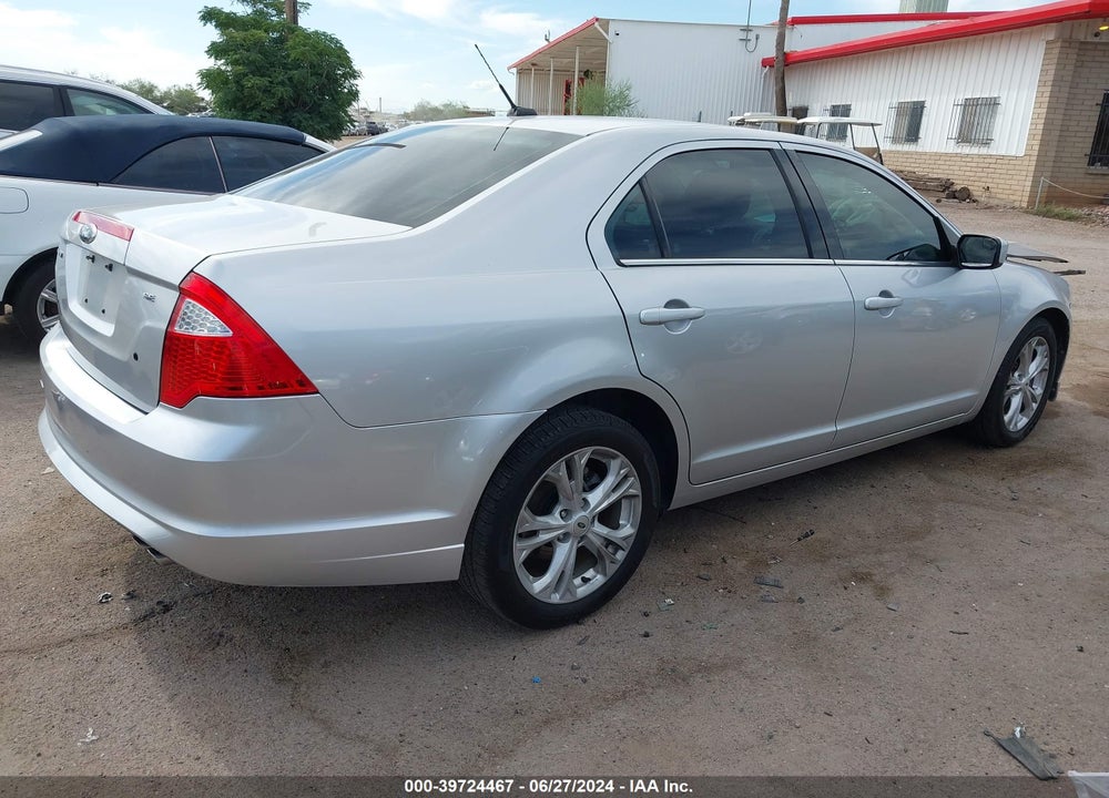 2012 FORD FUSION SE VIN: 3FAHP0HA3CR101846