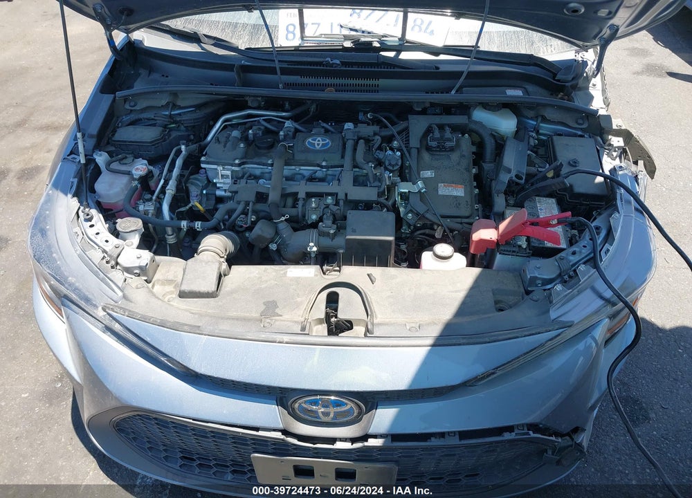 2022 TOYOTA COROLLA HYBRID LE VIN: JTDEAMDE2NJ049198