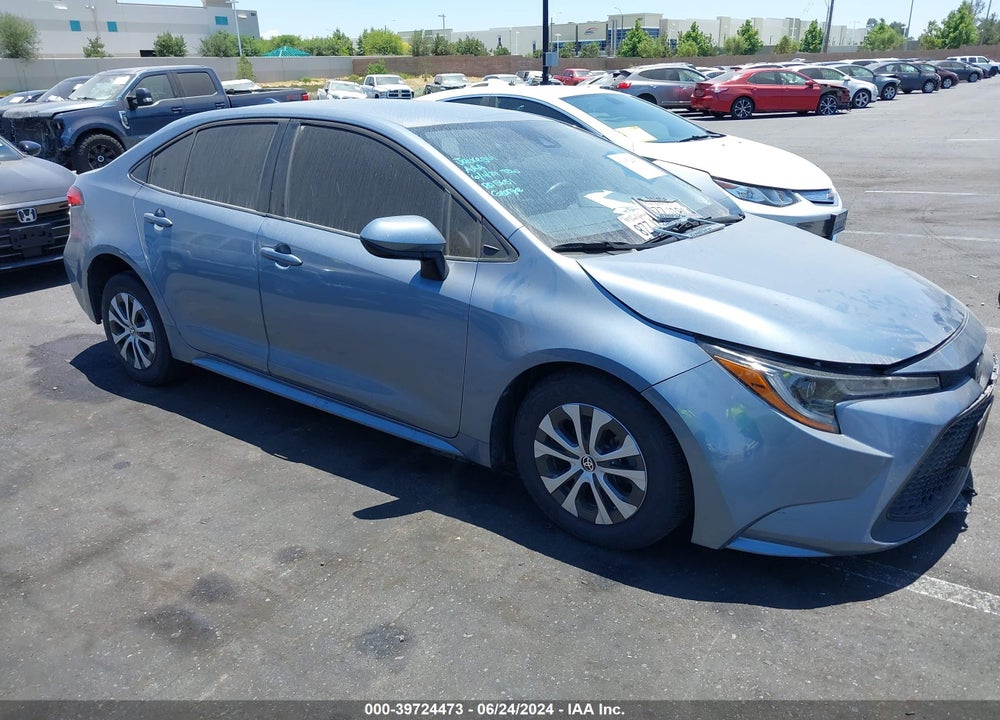 2022 TOYOTA COROLLA HYBRID LE VIN: JTDEAMDE2NJ049198