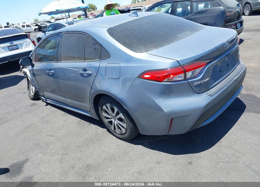 2022 TOYOTA COROLLA HYBRID LE VIN: JTDEAMDE2NJ049198