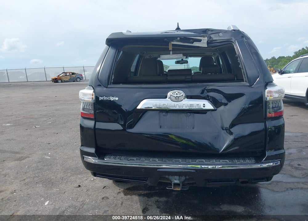 2016 TOYOTA 4RUNNER LIMITED VIN: JTEZU5JR7G5120540