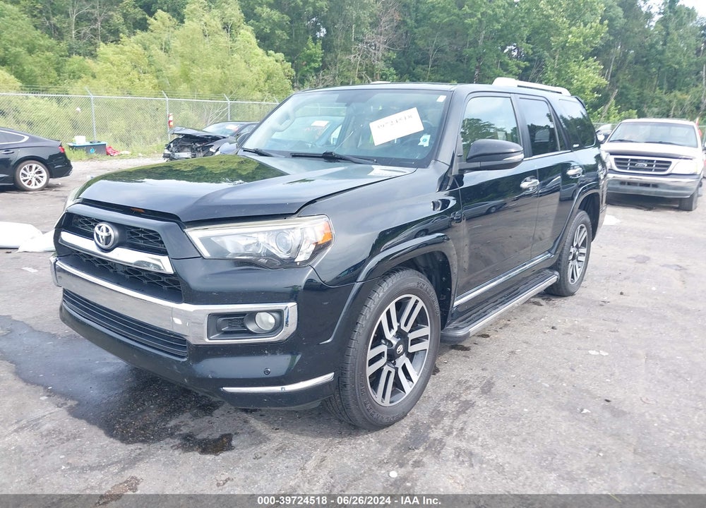 2016 TOYOTA 4RUNNER LIMITED VIN: JTEZU5JR7G5120540