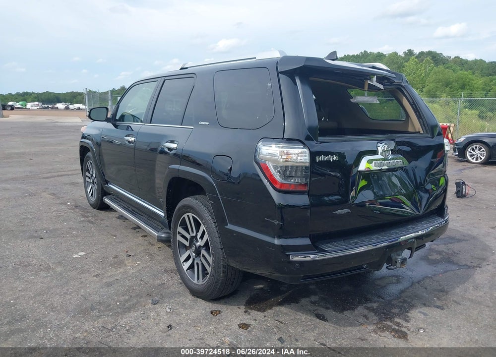 2016 TOYOTA 4RUNNER LIMITED VIN: JTEZU5JR7G5120540