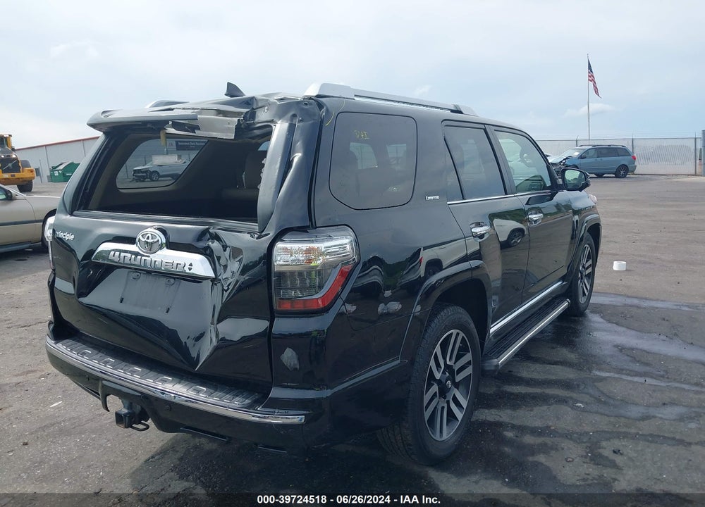 2016 TOYOTA 4RUNNER LIMITED VIN: JTEZU5JR7G5120540