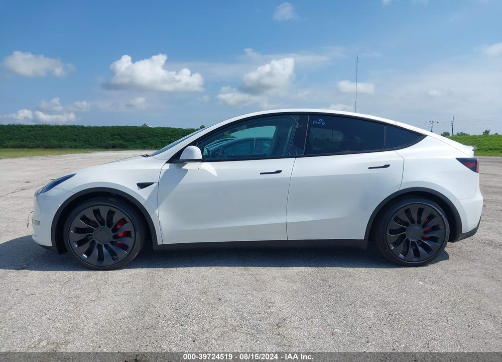 2024 TESLA MODEL Y PERFORMANCE DUAL MOTOR ALL-WHEEL DRIVE VIN: 7SAYGDEF1RA281842