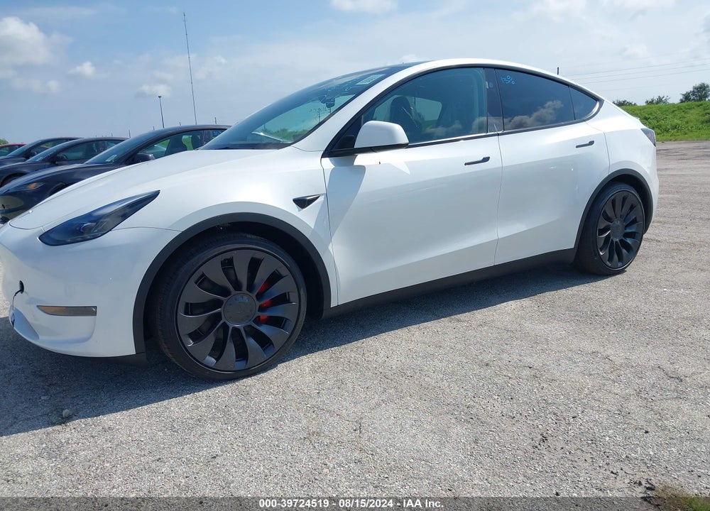 2024 TESLA MODEL Y PERFORMANCE DUAL MOTOR ALL-WHEEL DRIVE VIN: 7SAYGDEF1RA281842