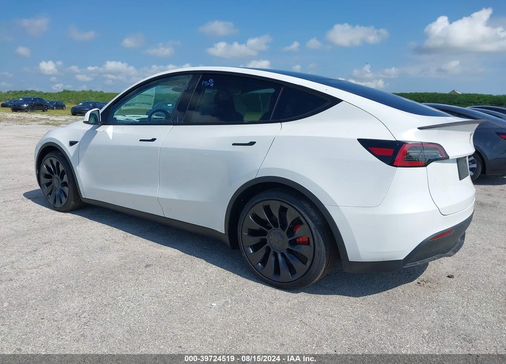 2024 TESLA MODEL Y PERFORMANCE DUAL MOTOR ALL-WHEEL DRIVE VIN: 7SAYGDEF1RA281842