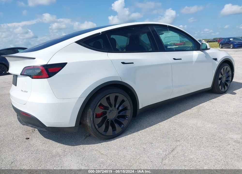 2024 TESLA MODEL Y PERFORMANCE DUAL MOTOR ALL-WHEEL DRIVE VIN: 7SAYGDEF1RA281842